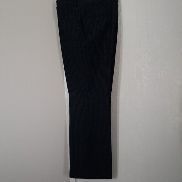 Men's BENT NAIL 3 Pc Suit; Navy Pin Stripe; Size 46 - 41 - Picture 5 of 8